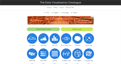 Desktop Screenshot of datavizcatalogue.com